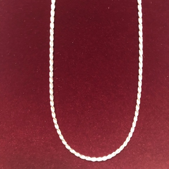Sterling Silver Rope Chain - Picture 1 of 2